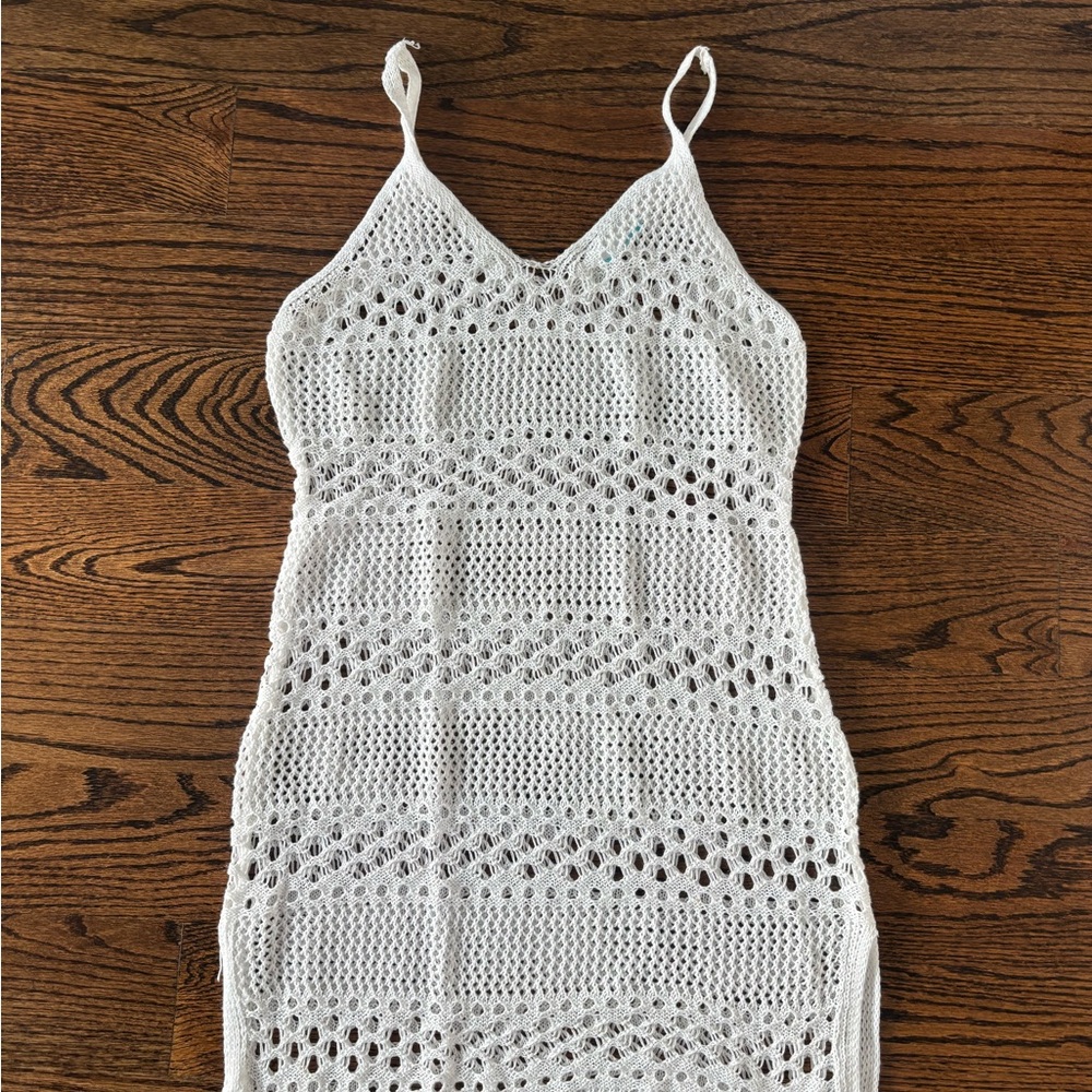 Altar'd State White Knit Dress